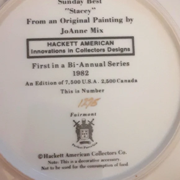 Decorative Collector Plates - Picture 5 of 6